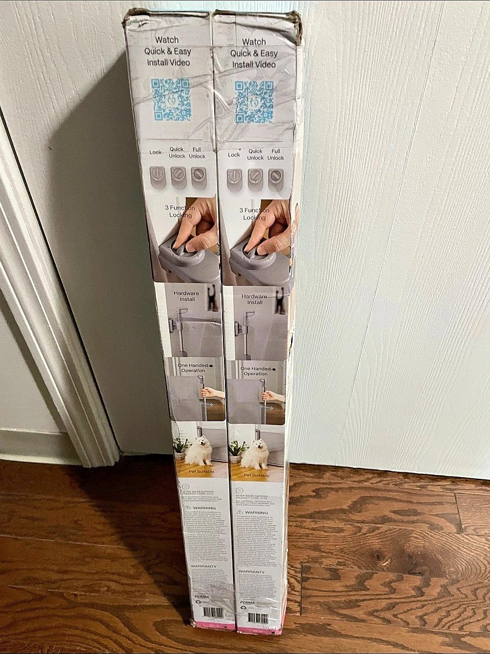 2 permanent Next Gen Child Safety Child Safety Gate Set NWT